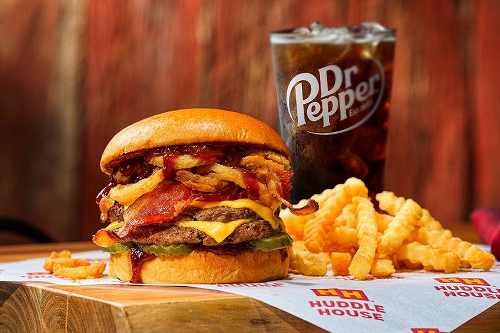 Huddle House Is Smokin' Hot with NEW Smokey BBQ Bacon Lineup Huddle House Is Smokin' Hot with NEW Smokey BBQ Bacon Lineup