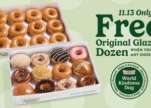 Krispy Kreme Spreads Joy on World Kindness Day, Nov. 13