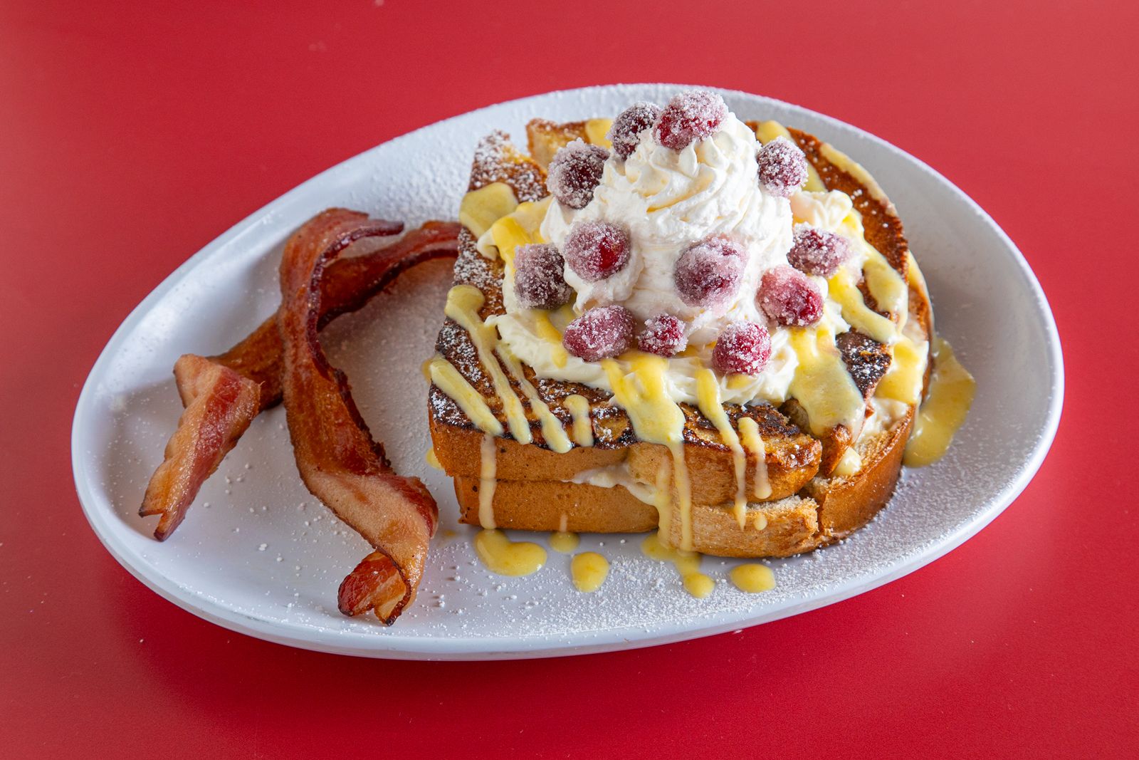 Ruby Slipper White Chocolate Cranberry Stuffed French Toast Ruby Slipper Debuts Cozy Winter Menu Full of Holiday Cheer