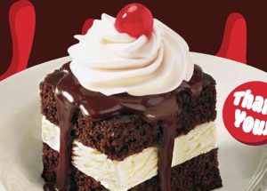 Shoney’s Continues its Tradition of Treating America’s Sweet Tooth to its World Famous Can’t Miss Hot Fudge Cake; and It’s FREE for All, No Purchase Required