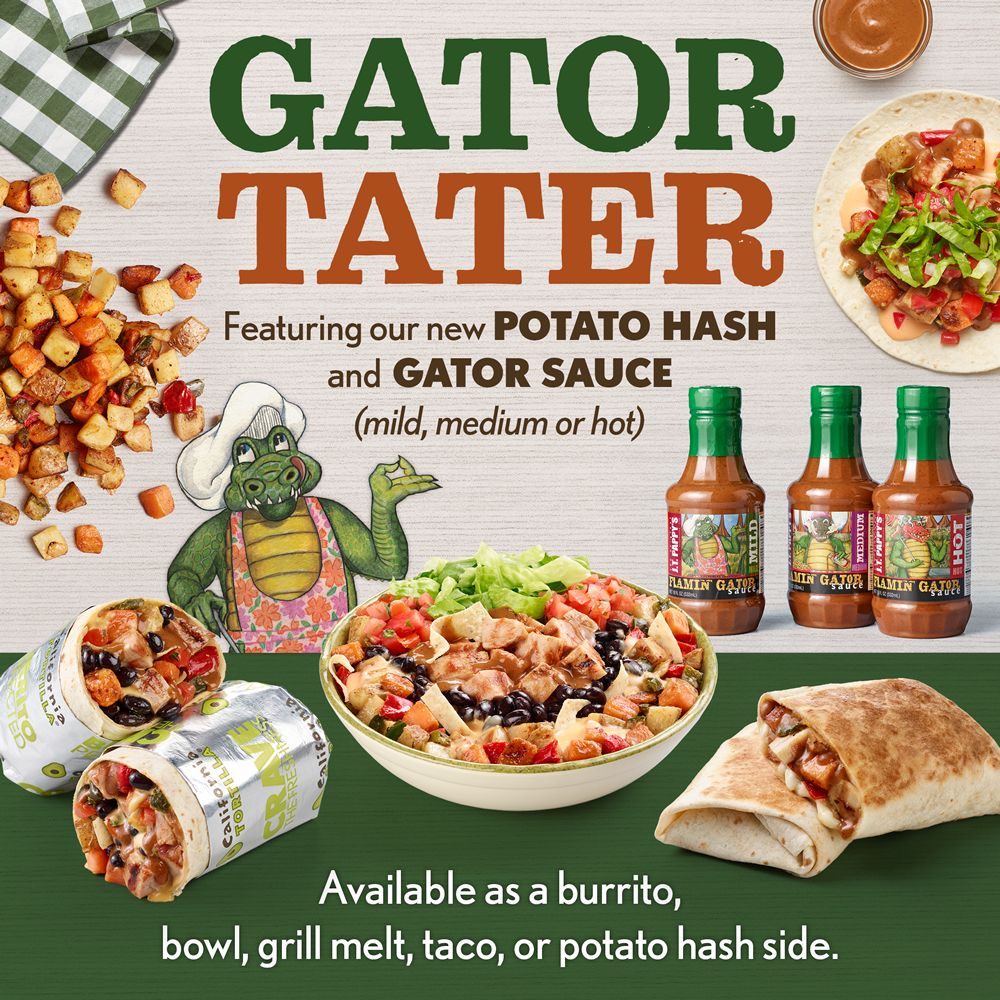 California Tortilla Launches New Gator Tater Lineup California Tortilla Launches New Gator Tater Lineup