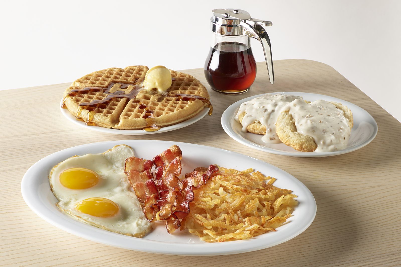 Huddle House MVP Breakfast Platter Huddle House Brings In MVP Lineup and NEW Waffle Wedge Dessert