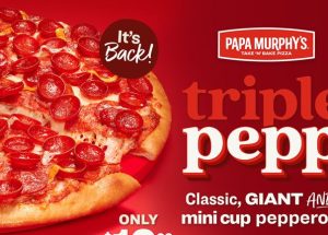 Papa Murphy’s Brings Back the Triple Pepp Pizza for a Limited Time Starting January 26