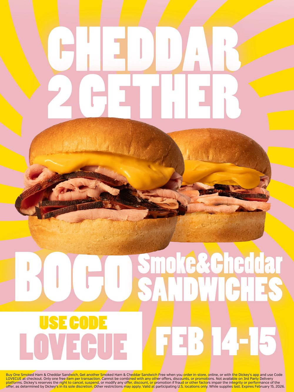 Dickey's Barbecue Pit Celebrates Valentine's Day with Smoked Ham Comeback Dickey's Barbecue Pit Celebrates Valentine's Day with Smoked Ham Comeback