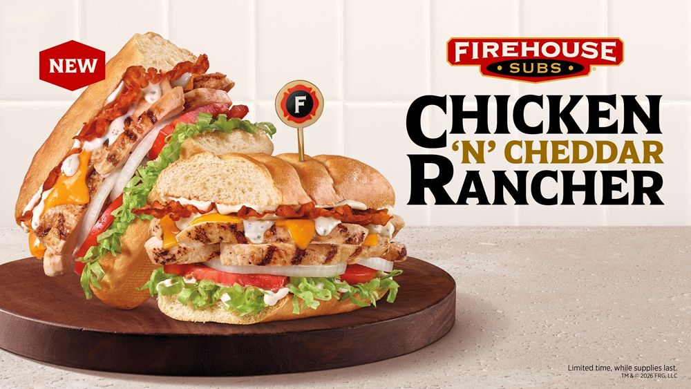 Firehouse Subs Introduces New Chicken 'N' Cheddar Rancher Sub Ahead of National Ranch Day Firehouse Subs Introduces New Chicken 'N' Cheddar Rancher Sub Ahead of National Ranch Day