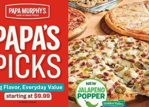 Papa Murphy’s Turns Up the Heat With Jalapeño Popper Pizza, a Limited-Time Addition to Papa’s Picks