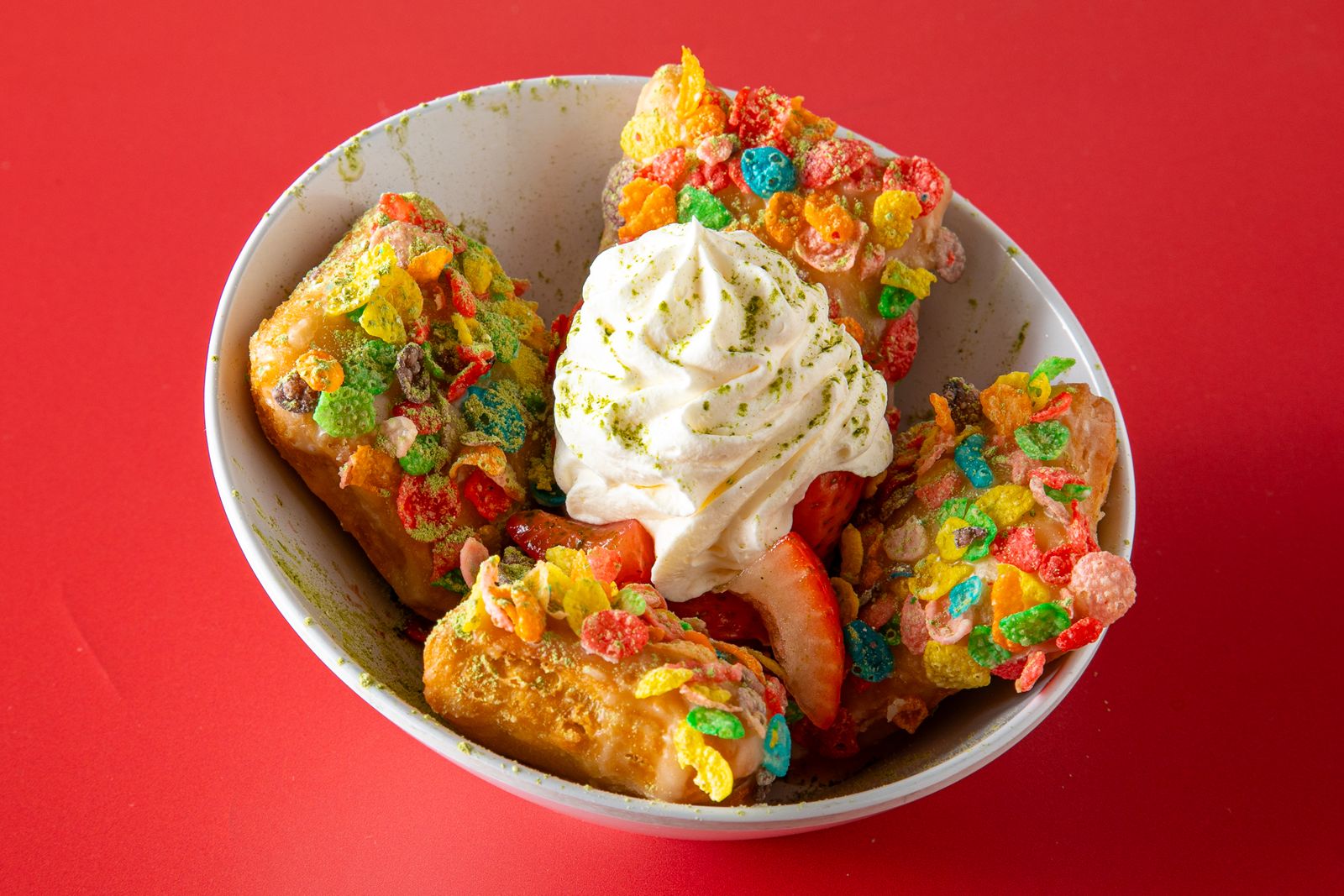 Ruby Slipper Strawberry Rainbow Crunch Beignets Step Into Spring With Ruby Slipper's Decadent New Menu