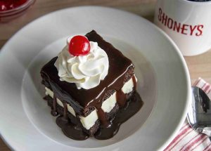 Shoney’s Will Treat Couples to a FREE Shareable Slice of Hot Fudge Cake On Valentine’s Day Weekend