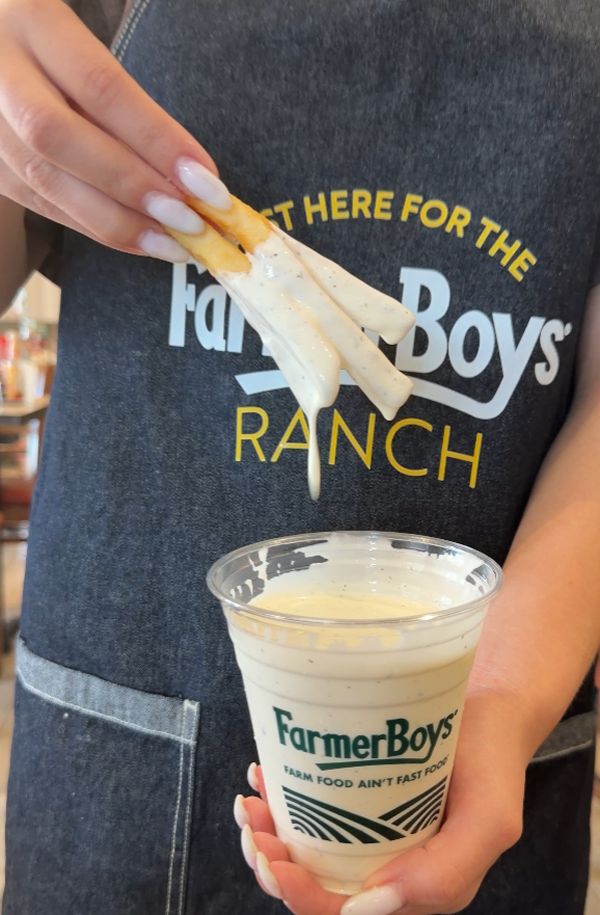 Farmer Boys Celebrates Ranch Day With 2 Chicken Strips Deal and Tableside Ranch Experience Farmer Boys Celebrates Ranch Day With 2 Chicken Strips Deal and Tableside Ranch Experience