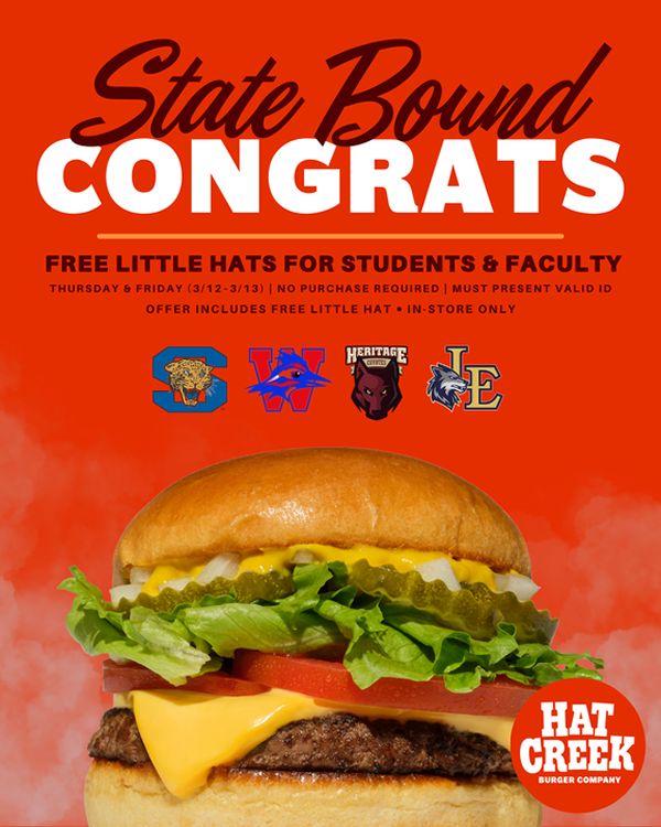 Hat Creek Assists High School Ballers and Faculty with Free Burgers Hat Creek Assists High School Ballers and Faculty with Free Burgers