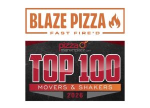 Blaze Pizza Scorches Competition With Top 4 Ranking on 2026 ‘Movers & Shakers’ List by Pizza Marketplace