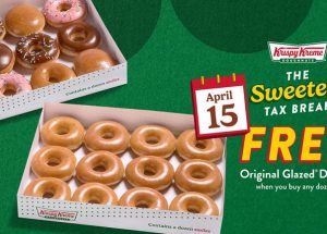 Krispy Kreme Makes Tax Day Sweeter With the Sweetest Tax Break