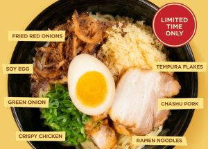 The Ultimate Summer Comfort: Kura Sushi USA Launches Tonkotsu Mazemen Packed with Umami Flavor on the Express Lane