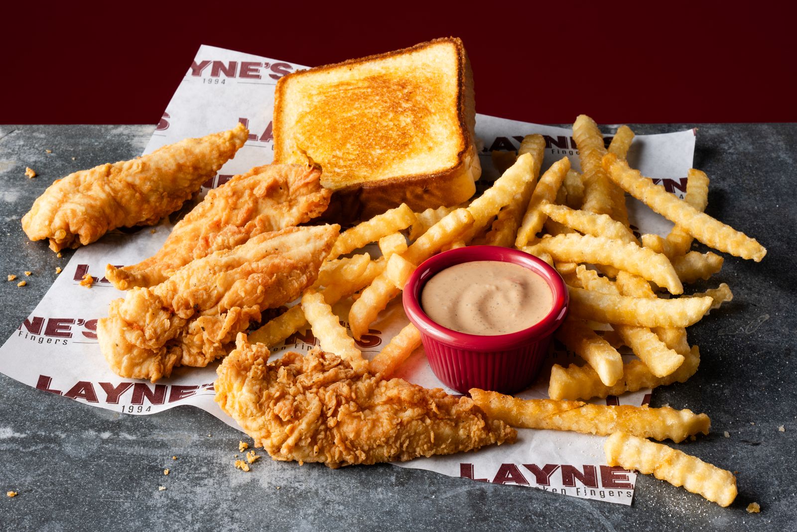 Layne's Chicken Fingers Brings the Crunch to Mount Pleasant on May 26th Layne's Chicken Fingers Brings the Crunch to Mount Pleasant on May 26th