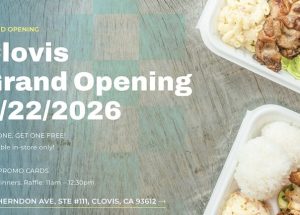 Ono Hawaiian BBQ Opens New Location in Clovis, CA