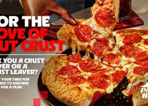 Pizza Hut Debuts New Crispy Parm Pan Pizza and Turns Crust Leavers Into Crust Lovers