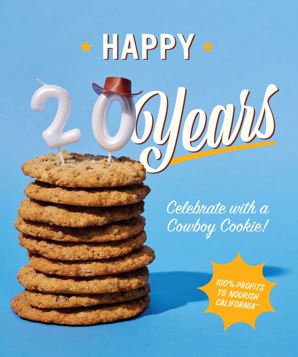 Tender Greens Celebrates 20 Years with the Return of a Fan-Favorite Cookie and a Month of Giveback Perks Tender Greens Celebrates 20 Years with the Return of a Fan-Favorite Cookie and a Month of Giveback Perks