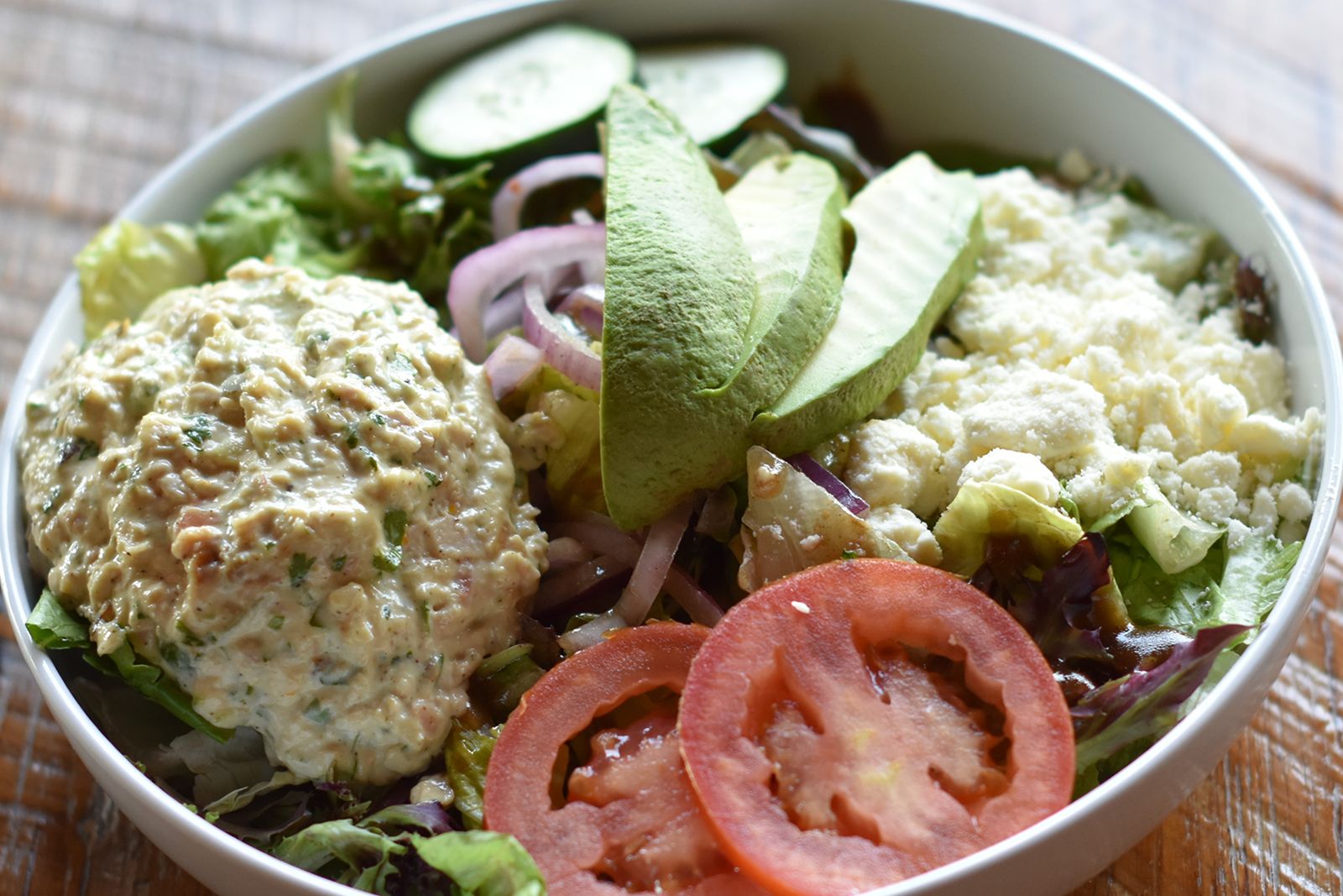 VIVA Chicken Aji Chicken Salad Bowl VIVA Chicken Builds a New Weekday Routine With Its Daily Features Menu