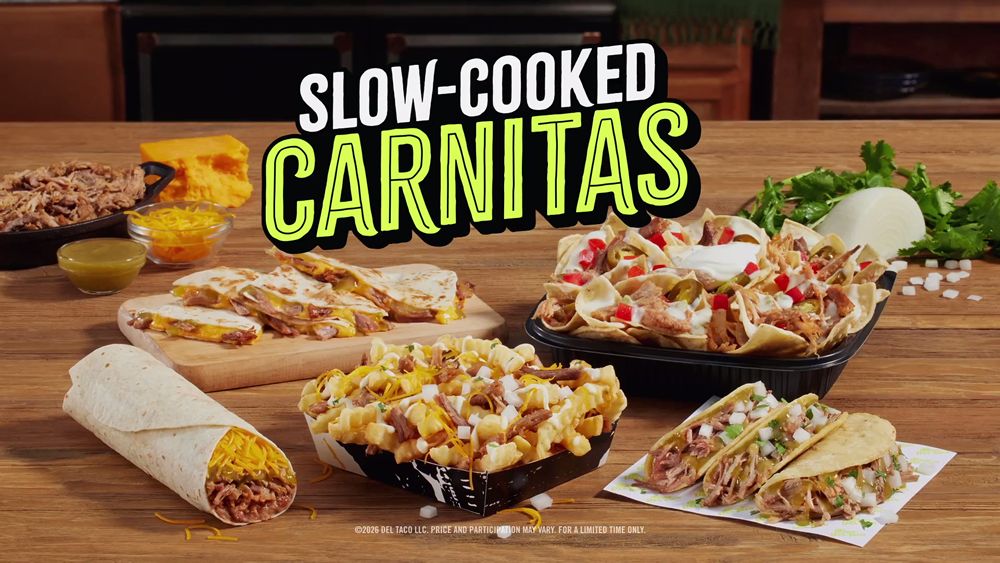 Carnitas Return to Del Taco With Five Delicious New Creations, Plus Summer Beverages and Desserts Tied to America's 250th Birthday Carnitas Return to Del Taco With Five Delicious New Creations, Plus Summer Beverages and Desserts Tied to America's 250th Birthday