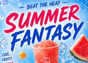 Feng Cha Launches Summer Fantasy, a New Tropical Drink and their Cool Dad Contest to Celebrate the First Days of Summer