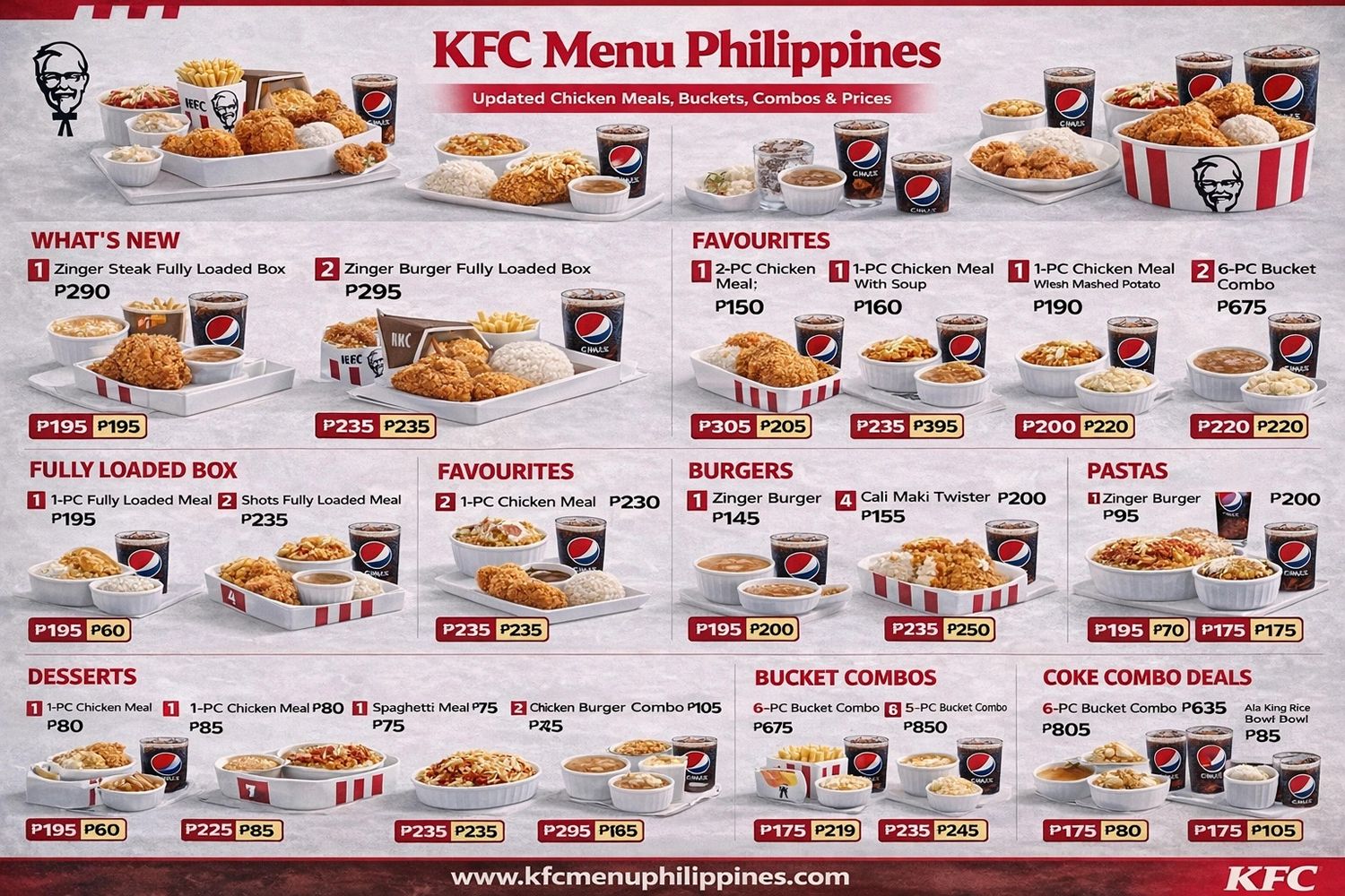 Build Your Perfect Meal with KFC Mix & Match Build Your Perfect Meal with KFC Mix & Match