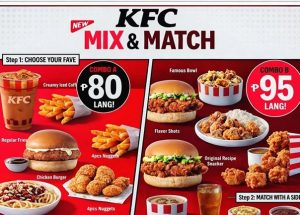 Build Your Perfect Meal with KFC Mix & Match
