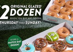 Krispy Kreme Kicks Off the Summer of Soccer with New Match Day Dozen and $2 Original Glazed Dozen BOGO