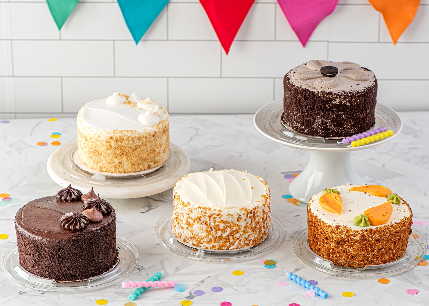 Rich's 5" Double Layer Cakes New Mini Cakes and Dessert Dips From Rich's Help Operators Capture Celebration Occasions