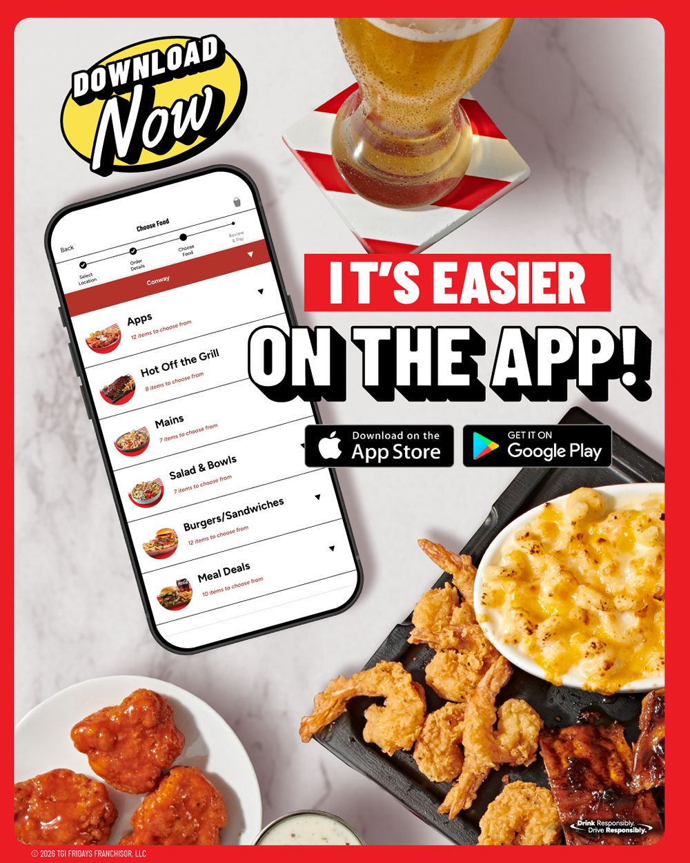 TGI Fridays Launches Refreshed App, Putting Fridays at Guest's Fingertips TGI Fridays Launches Refreshed App, Putting Fridays at Guest's Fingertips