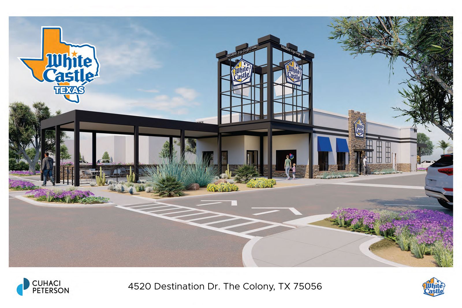 Countdown to Cravings! White Castle Breaks Ground on Its First-Ever Texas Castle Countdown to Cravings! White Castle Breaks Ground on Its First-Ever Texas Castle