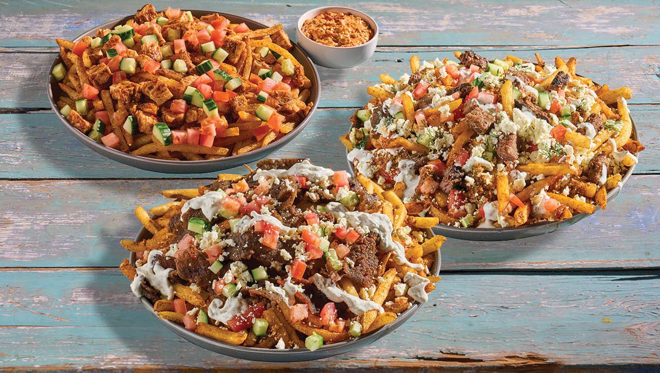 Garbanzo Mediterranean Fresh Debuts New Loaded Fries Featuring Double Portions of Protein Garbanzo Mediterranean Fresh Debuts New Loaded Fries Featuring Double Portions of Protein
