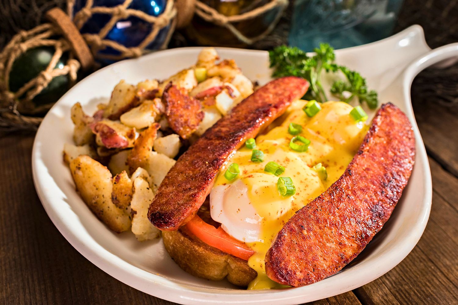 Huckleberry's Breakfast & Lunch Cajun Benedict Huckleberry's Breakfast & Lunch Spicy Bayou Chicken Sandwich