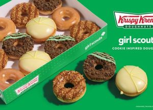 Krispy Kreme Introduces Limited-Time Dozen Inspired by Iconic Girl Scout Cookie Flavors