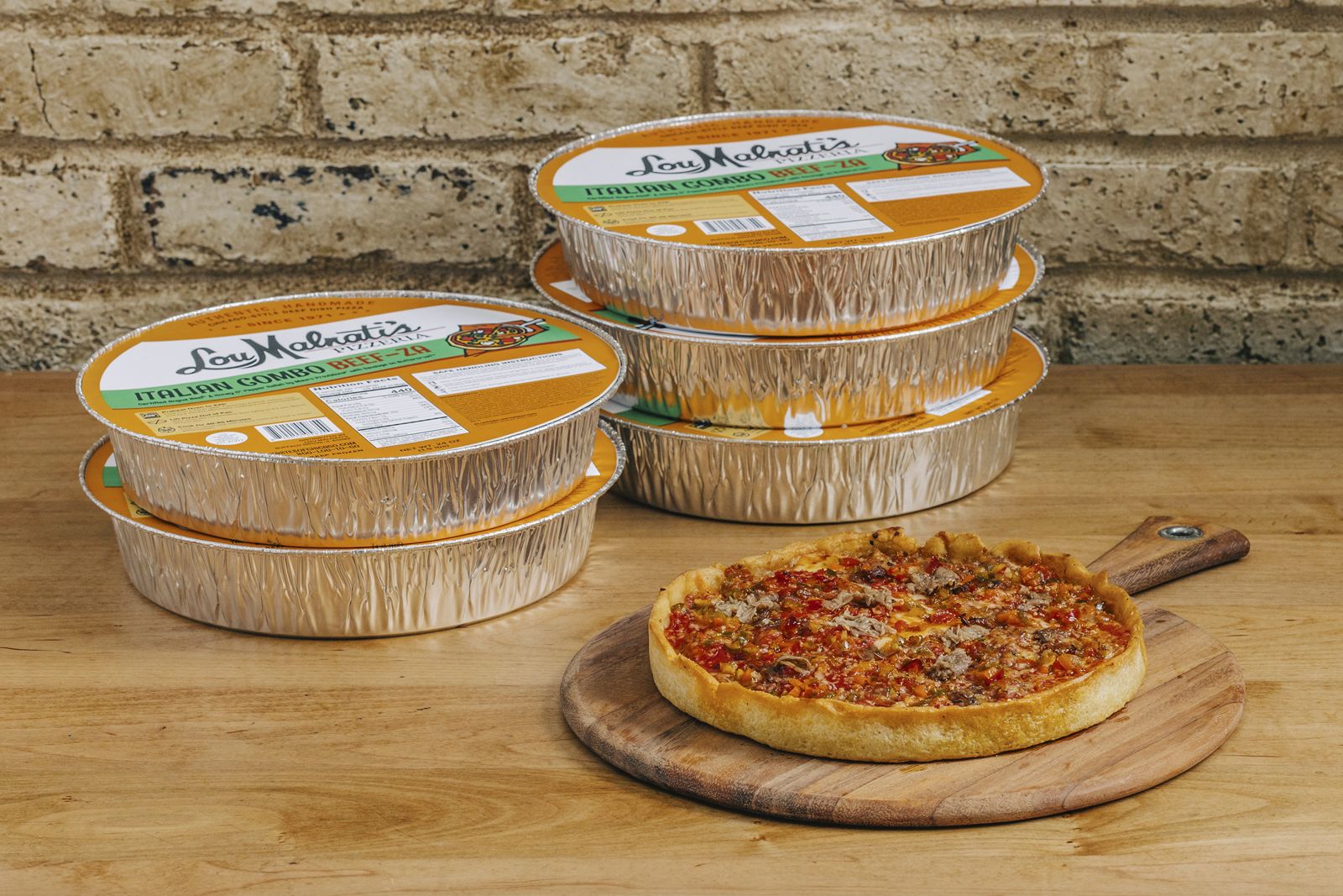 Lou Malnati's Italian Combo Beef-Za Now Available for Nationwide Shipping Lou Malnati's Italian Combo Beef-Za Now Available for Nationwide Shipping
