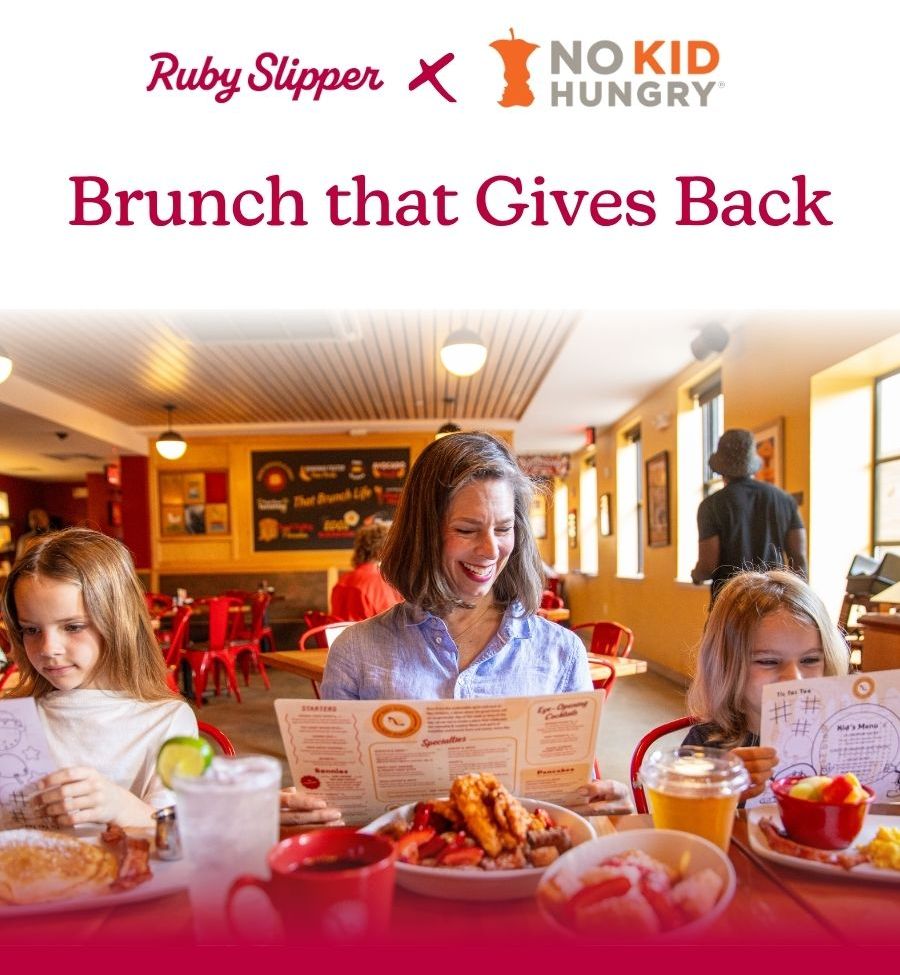 Ruby Slipper Sets the Table for a Morning of Giving with No Kid Hungry and Toast Ruby Slipper Sets the Table for a Morning of Giving with No Kid Hungry and Toast