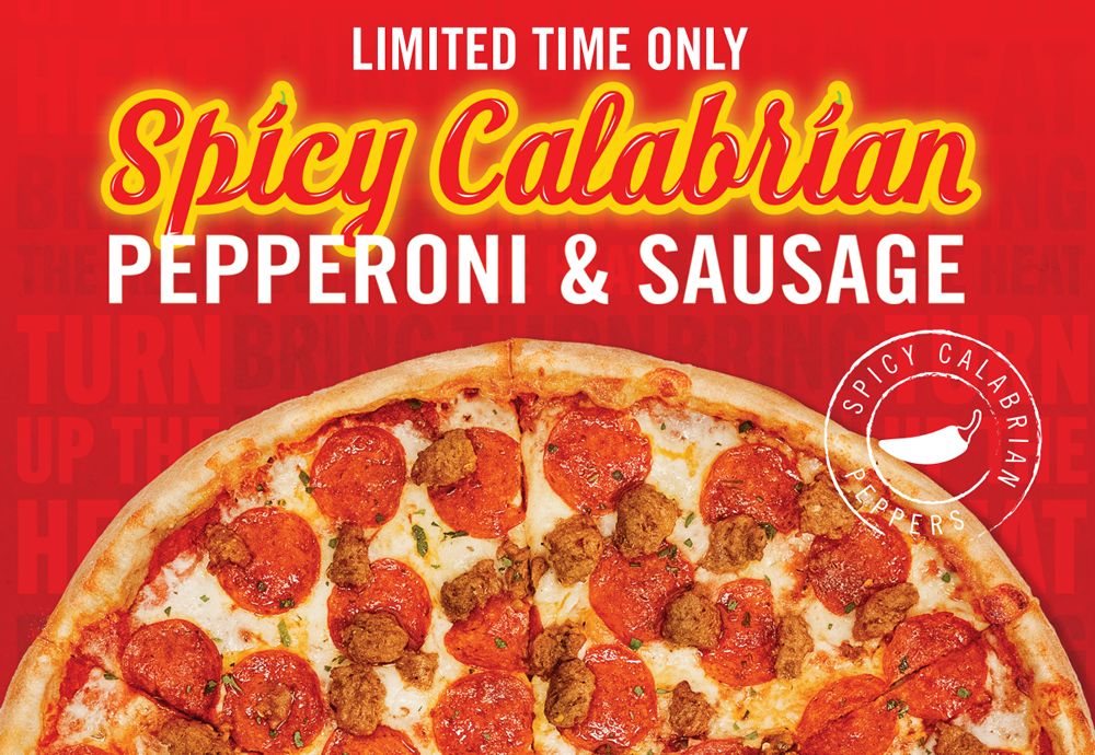 Sbarro Introduces Spicy Calabrian Pepperoni and Sausage Pizza Featuring New Hormel Foods Innovation Sbarro Introduces Spicy Calabrian Pepperoni and Sausage Pizza Featuring New Hormel Foods Innovation