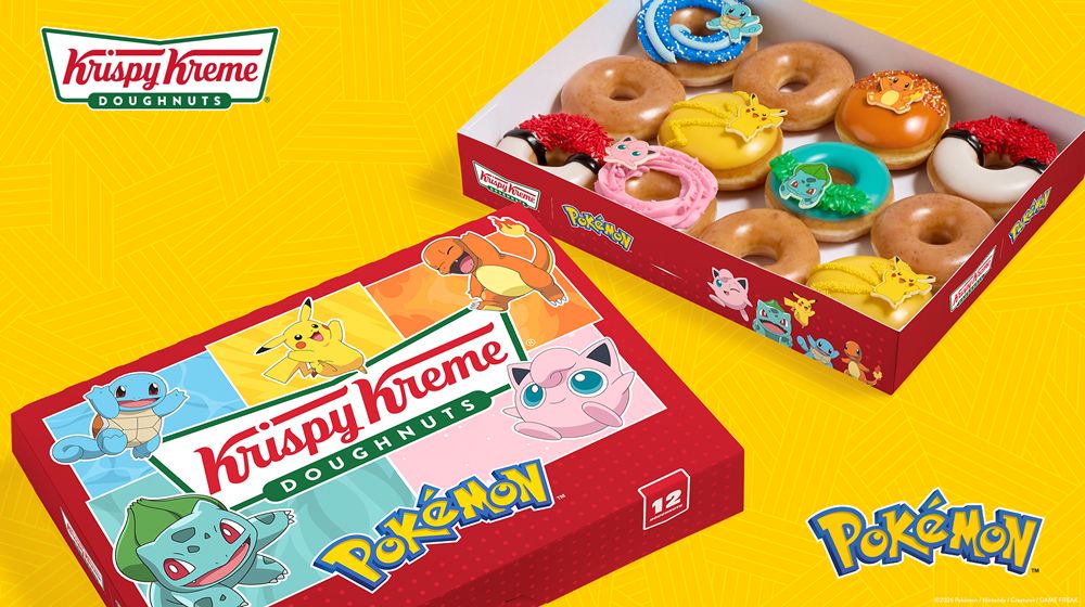 I Choose You! Krispy Kreme Launches All-New Pokémon Doughnut Collection Featuring Five Beloved Pokémon