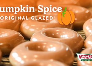 Krispy Kreme Returns Pumpkin Spice Original Glazed Doughnut for Four Days Only, Aug. 27-30