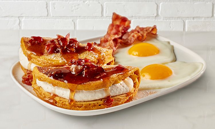 Perkins Maple Bacon Pumpkin Platter