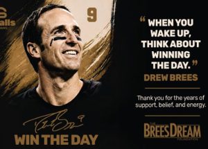 Smalls Sliders and Drew Brees Team up To Give Back