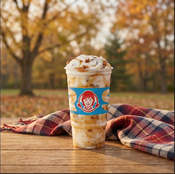 Wendy's Apple Crumble Frosty Fusion Crisp Days Meet Cozy Bites: Wendy's Brings Pub-Worthy Fall Flavor with New and Returning Seasonal Favorites