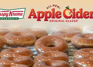 Krispy Kreme Sweetens Season with NEW Apple Cider Original Glazed Doughnut and Fall & Football Dozen