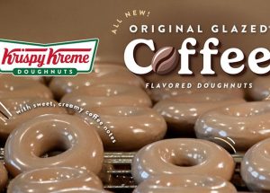 Krispy Kreme Brews Up New Original Glazed Coffee Flavored Doughnut Just in Time for National Coffee Day