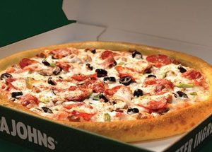 Papa Johns The Works Pizza: Seven Premium Toppings in One Perfect Bite