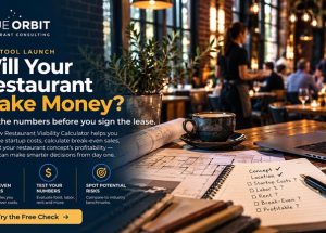Will Your Restaurant Make Money? Blue Orbit Restaurant Consulting Launches New Financial Planning Tool