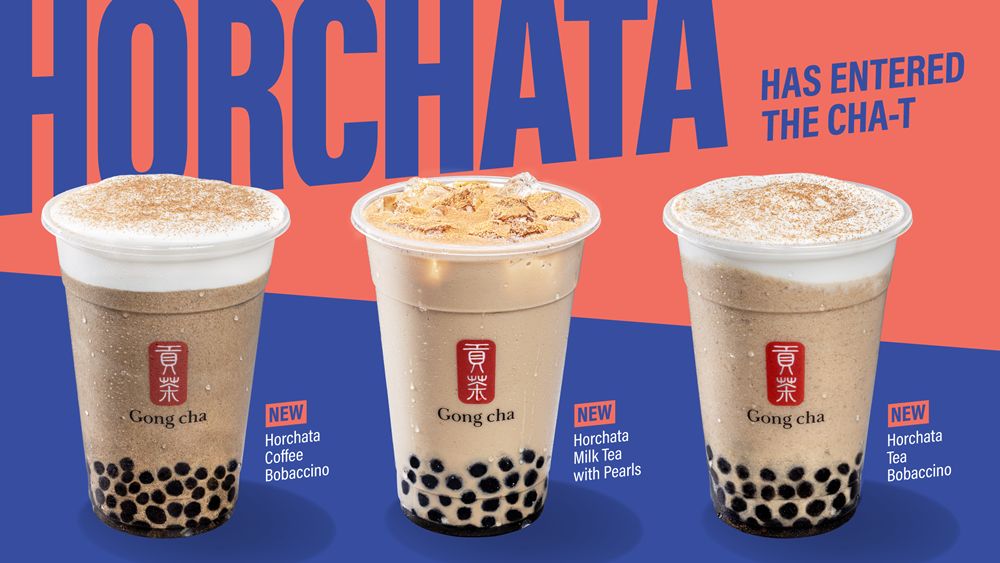 Horchata Meets Bubble Tea with New Limited-Time Lineup at Gong cha Horchata Meets Bubble Tea with New Limited-Time Lineup at Gong cha