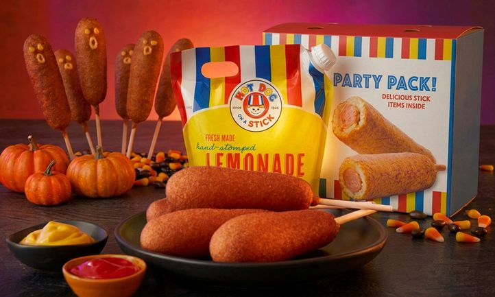 Stick or Treat! Hot Dog on a Stick Offers Free Gallon of Lemonade With Party Pack Purchase