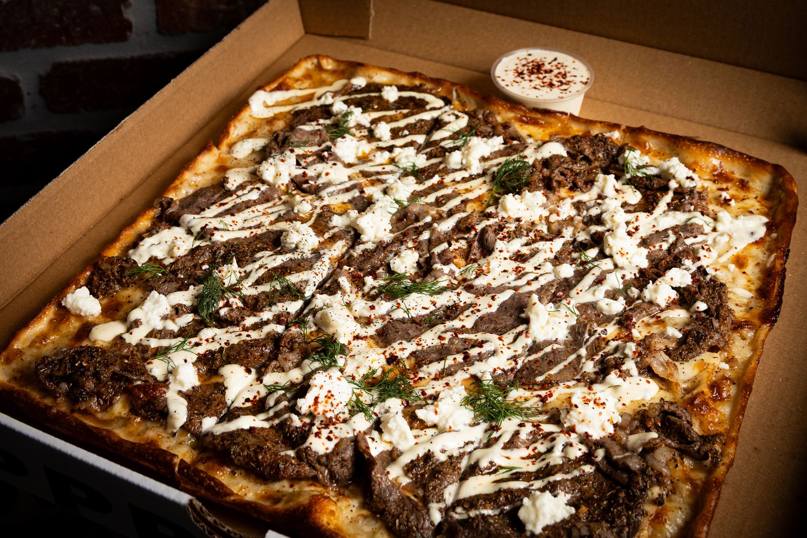 The Freak Hits Miami: Chèvre and Prince St. Pizza Team Up for a New Greek-Inspired Pie The Freak Hits Miami: Chèvre and Prince St. Pizza Team Up for a New Greek-Inspired Pie