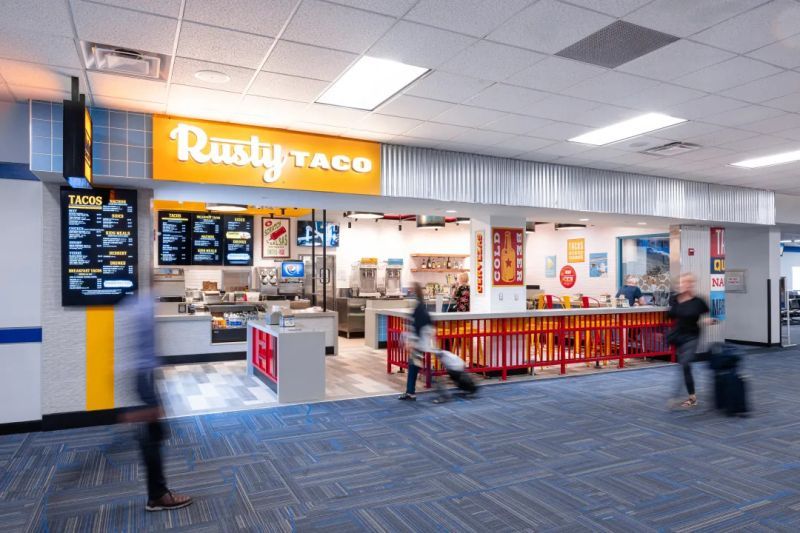 First Full-Service Rusty Taco Opening at Dulles International Airport this November First Full-Service Rusty Taco Opening at Dulles International Airport this November