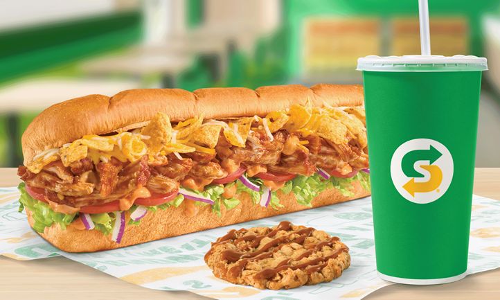 Subway Moves Up National Sandwich Day to Tuesday, Oct. 27 and Brings Back the Fritos Chicken Enchilada Sub